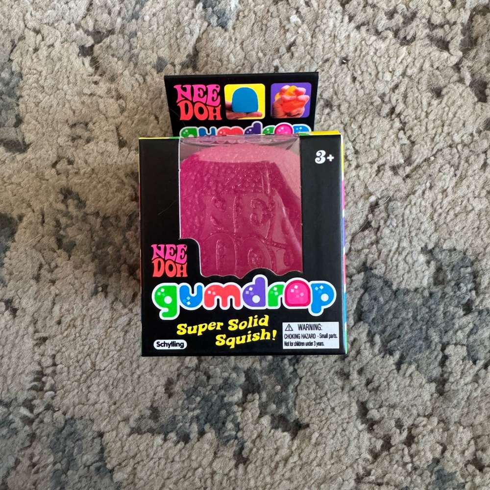 Pink NEEDOH gumdrop